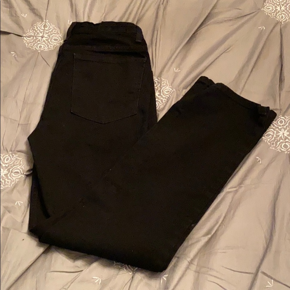 Black jeans size 18 boys